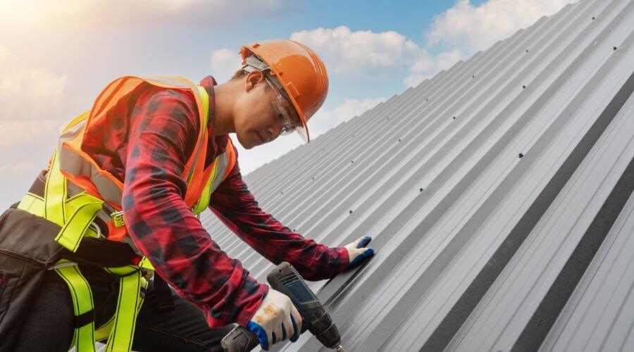 Professional metal roof installation in Van Buren, ME